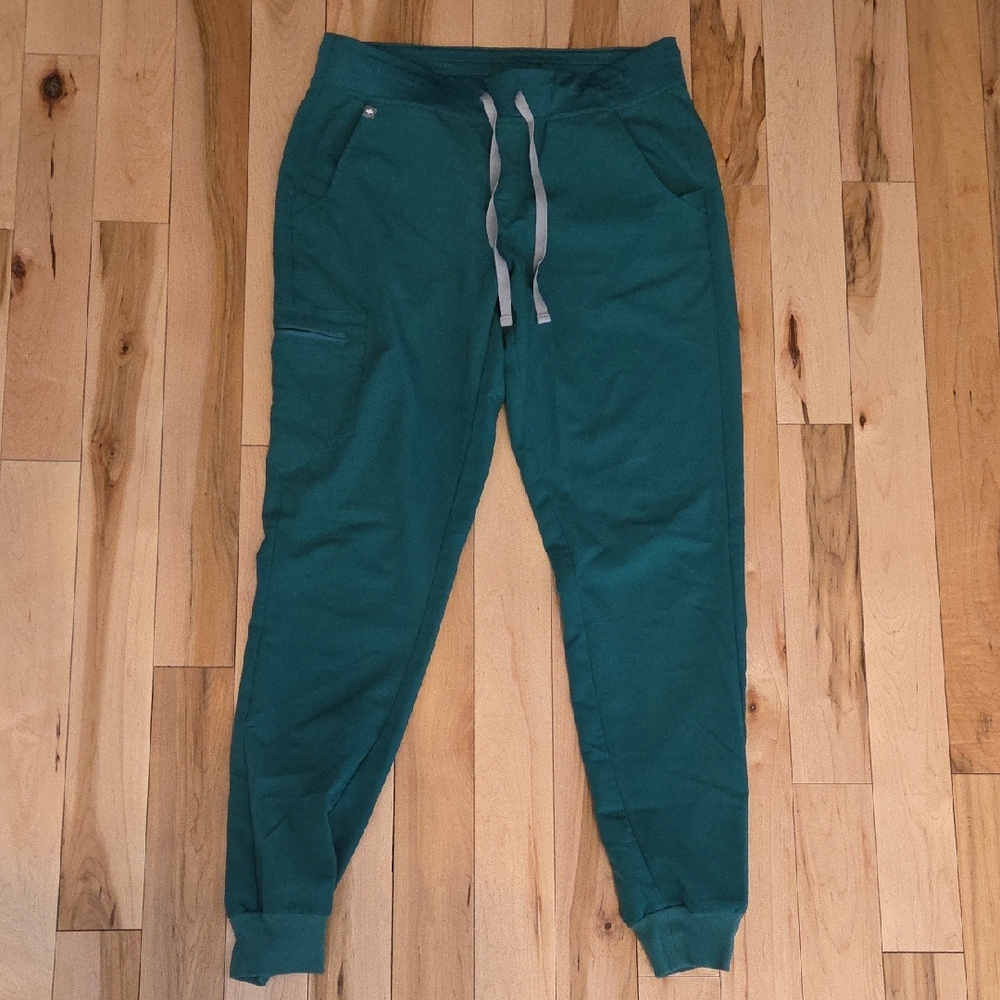 Figs Hunter Green Pants